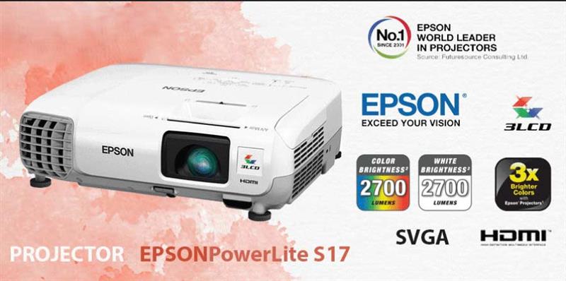قیمت ویدئو پروژکتور استوک اپسون Epson PowerLite S17